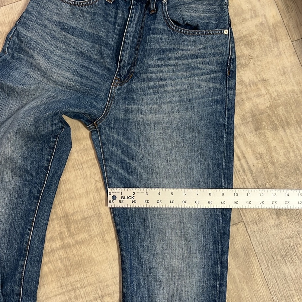 Madewell Rigid Straight High Rise Cropped Jeans - Picture 15 of 15